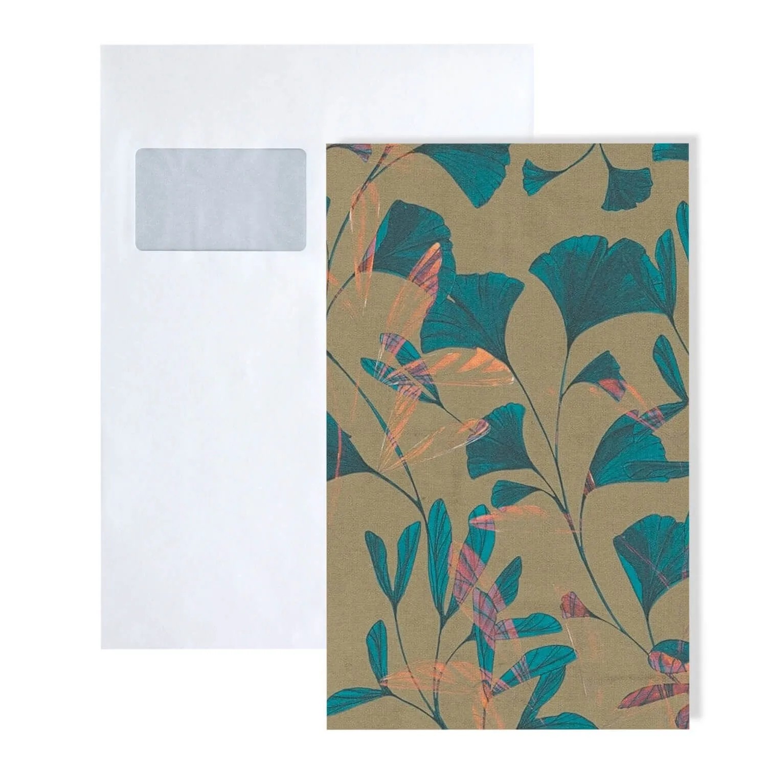 PROFHOME S-782232-GU DIN A4 Muster der Floralen Tapete 1 Musterstück