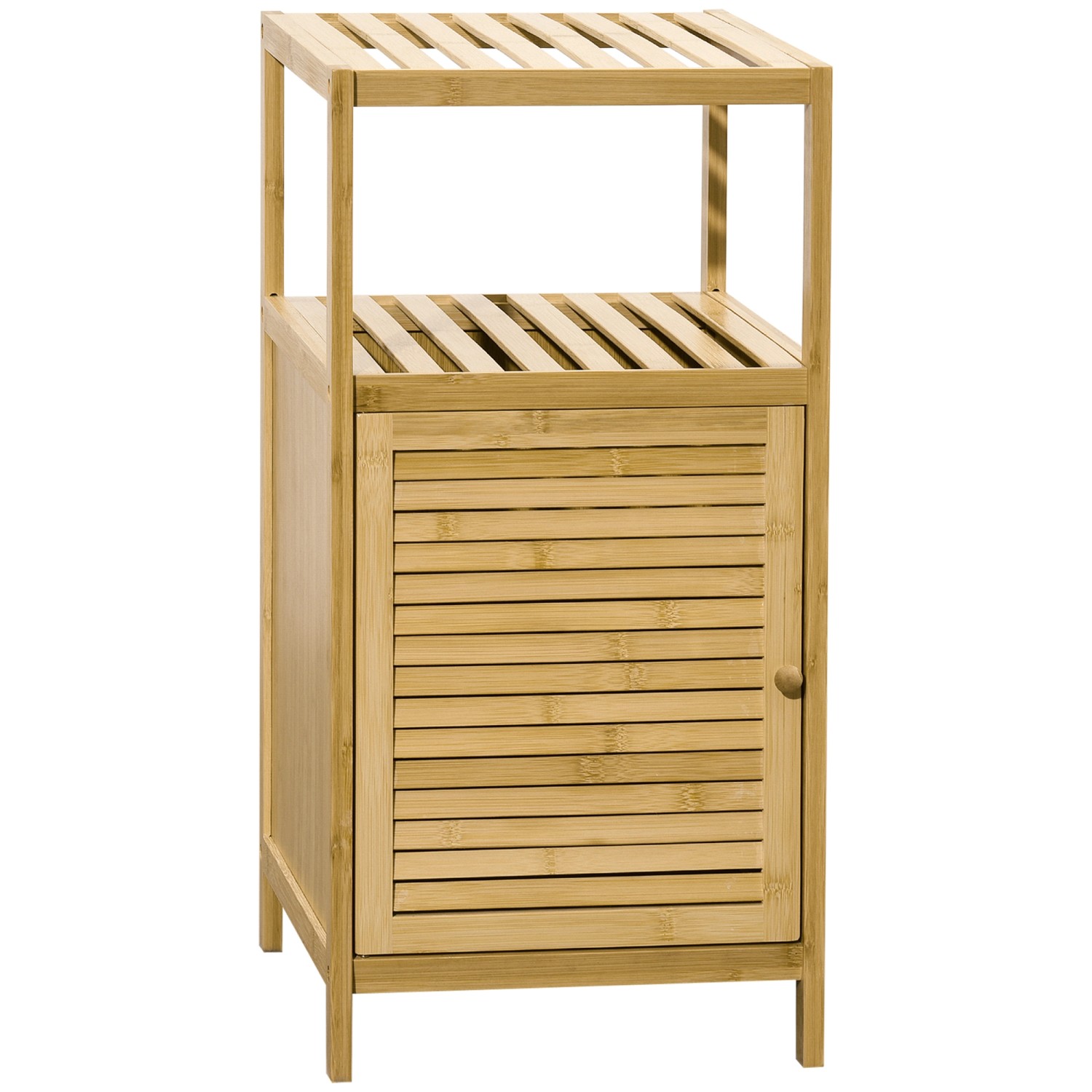 Kleankin Badezimmerschrank mit Offenem Fach Kippschutz 33 x 35,5 x 67 cm günstig online kaufen