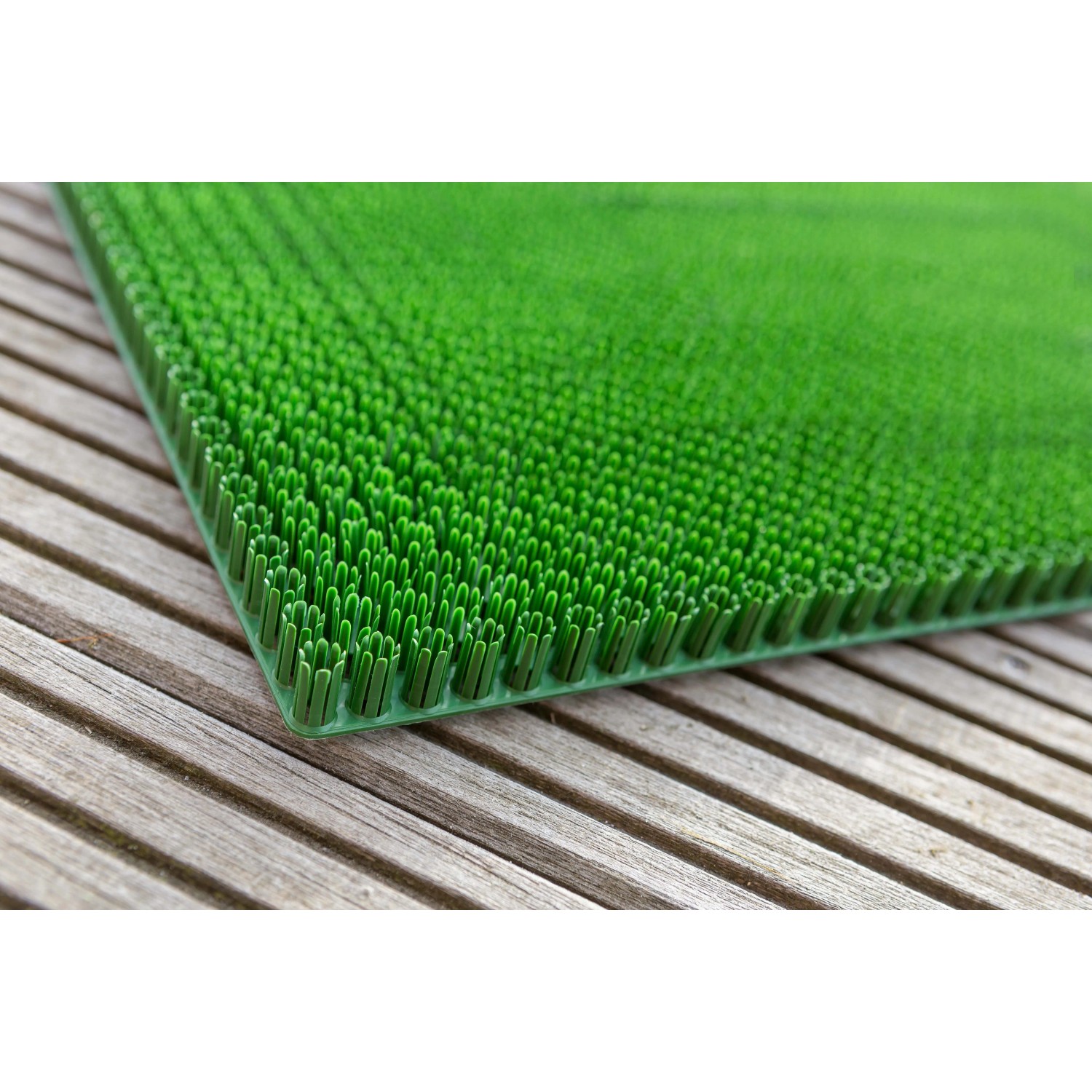 Grüne Astra Fußmatte Season, 40x60 cm, für den Außenbereich zur Schmutzentfernung.