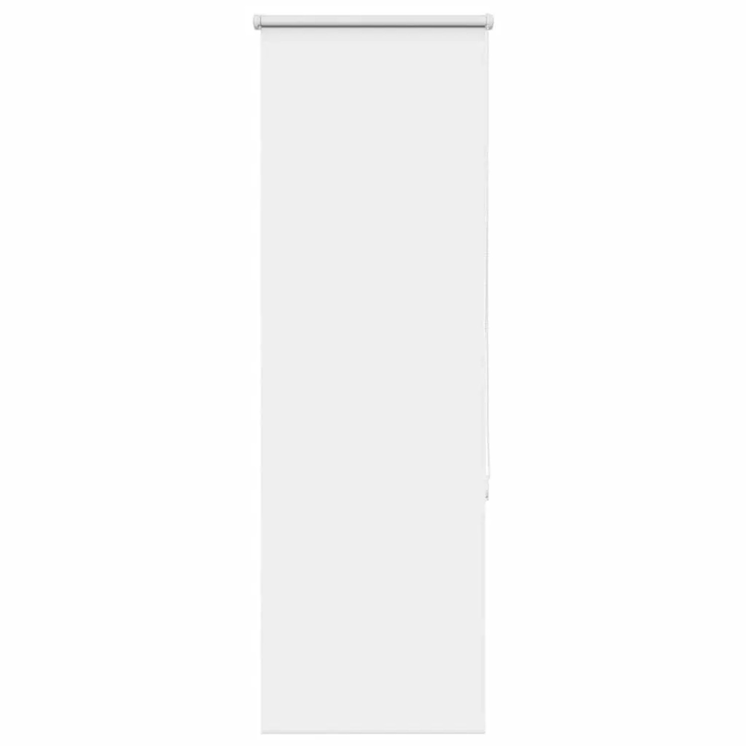 vidaXL Verdunkelungsrollo Weiß 50x175cm Stoffbreite 45,7 cm Polyester 4011924