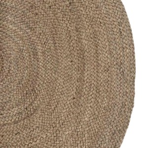 vidaXL Bereichsteppiche Oval Grau 122 x 183 cm Jute 42010639