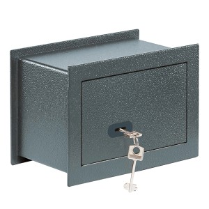 Burg Wächter Wandtresor Pure Safe PSW 110 K Anthrazit mit Schlüssel.