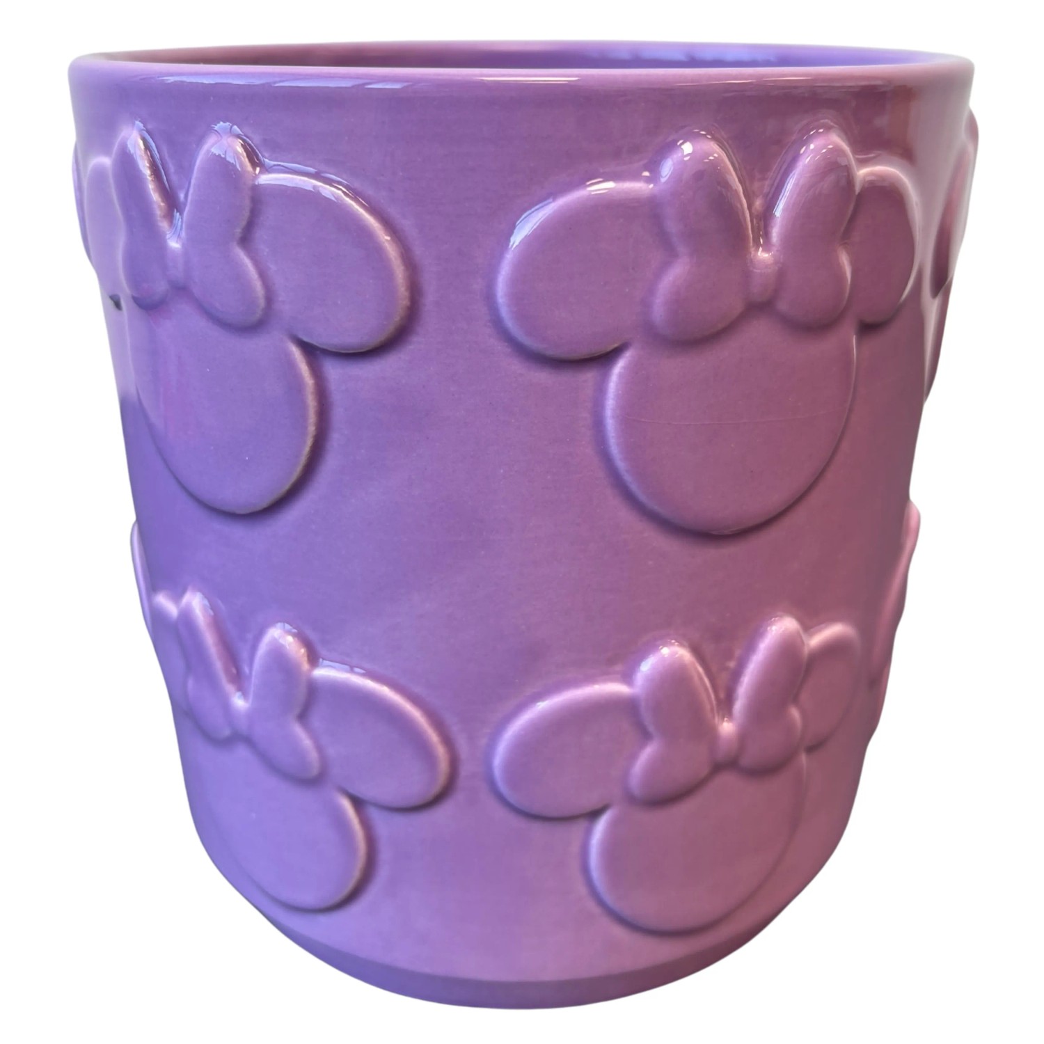 Disney Blumentopf Keramik Relief Minnie 14 cm