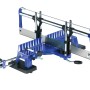 LUX Gehrungssäge Classic, 550 mm Sägeblatt, verstellbar für präzise Holzarbeiten.