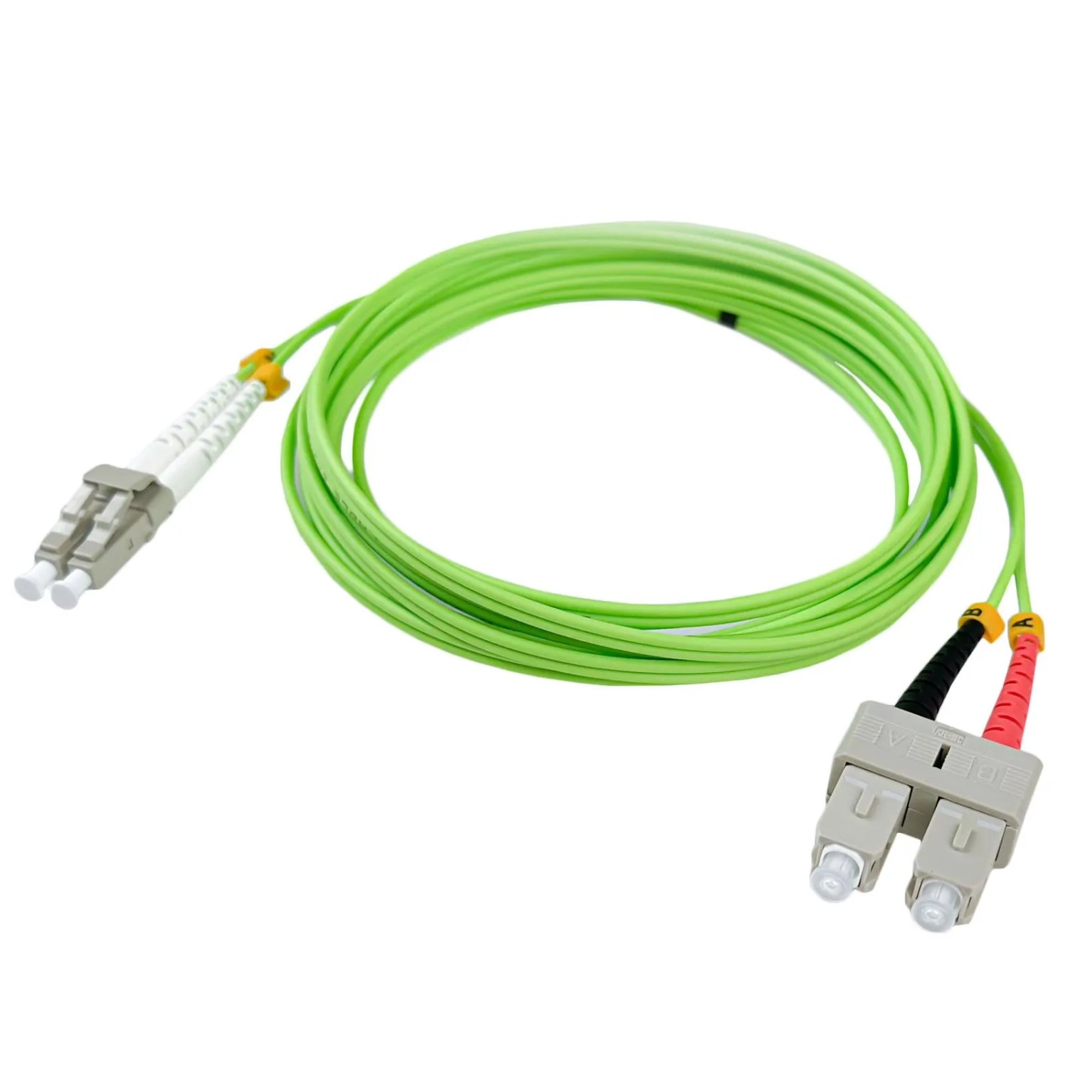 hb-digital LWL Patchkabel OM5 LC-SC/UPC Duplex Multimode 50/125 LSZH 1m