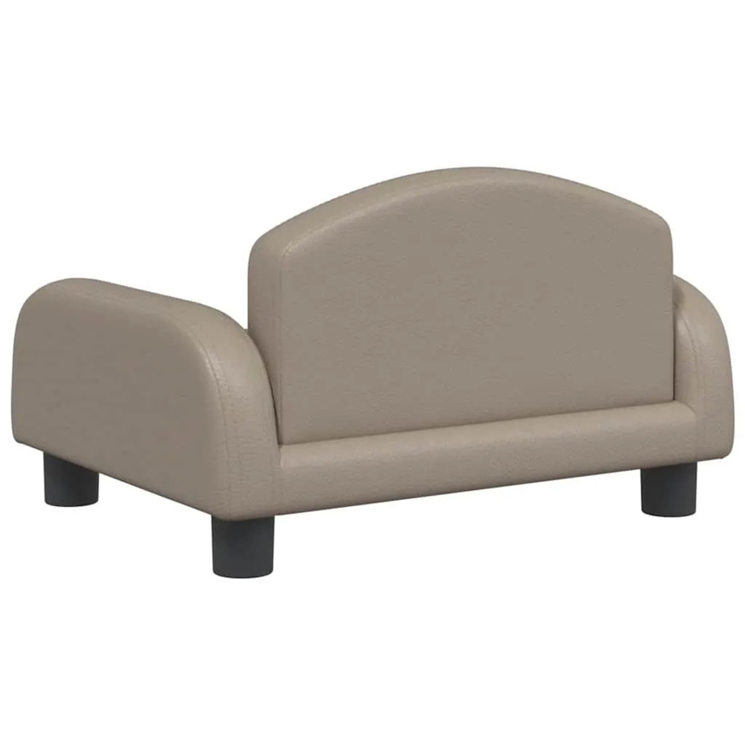 vidaXL Hundebett Cappuccino-Braun 50x40x30 cm Kunstleder 171980_5