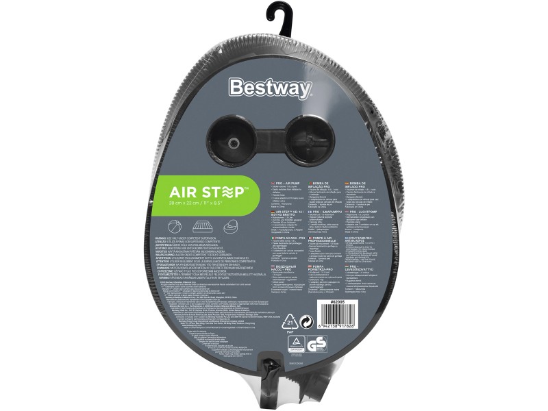 Bestway 62004 - Fussluftpumpe Air Step - Luftpumpe Blasebalg Fußpumpe, 6,95  €