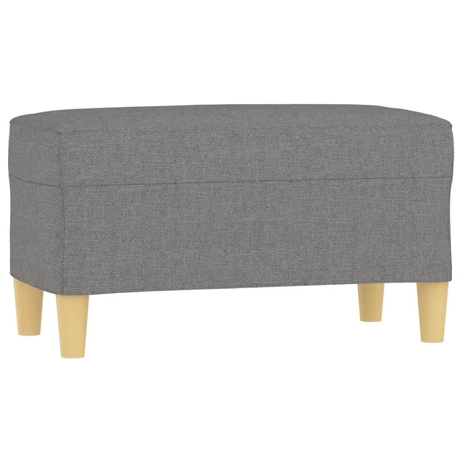vidaXL Sitzbank Dunkelgrau 70x35x41 cm Stoff 349368