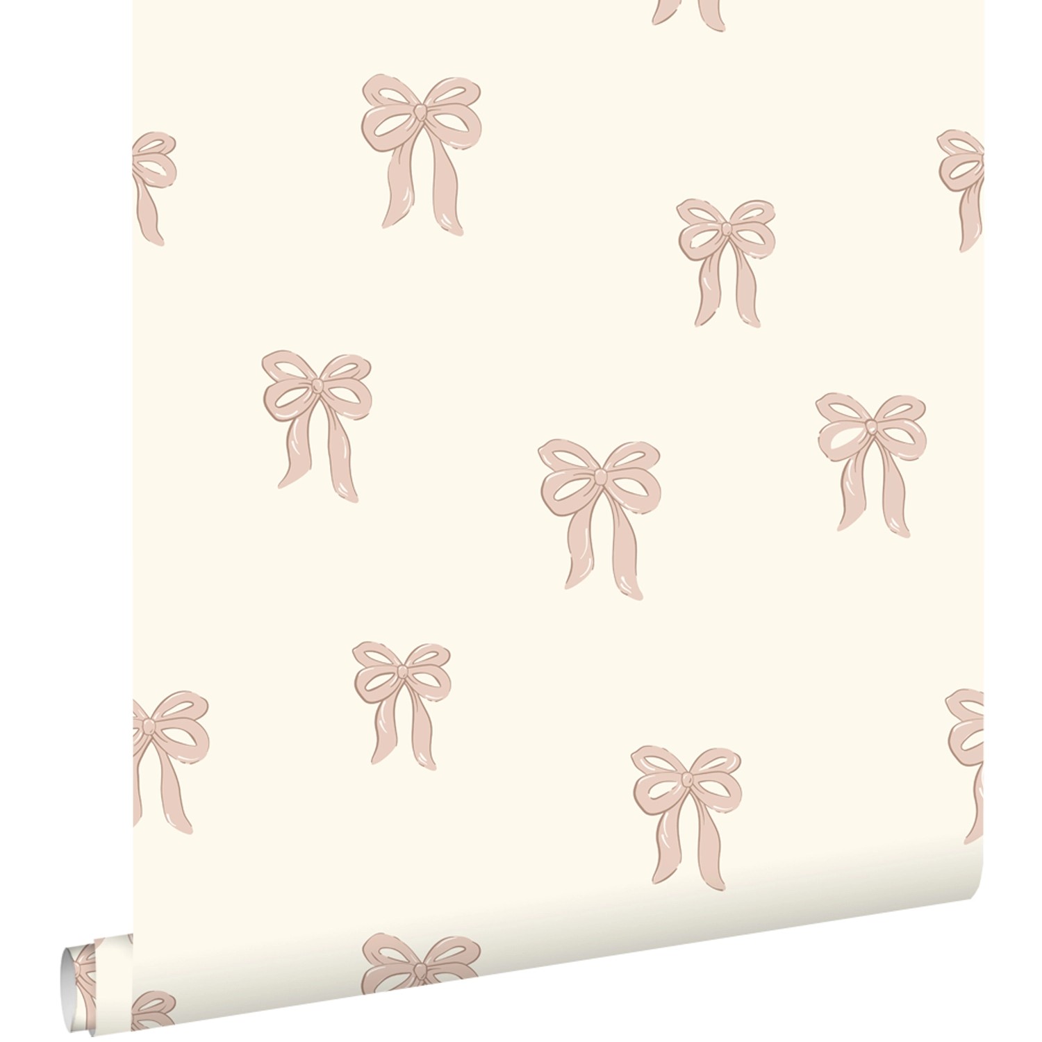 ESTAhome Tapete Kleine Schleifen Hellrosa 50 X 900 Cm 131433 günstig online kaufen