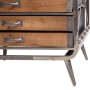 MCW Hochschrank F91 Industrial Tanne Holz Metall 128x60x33cm_8