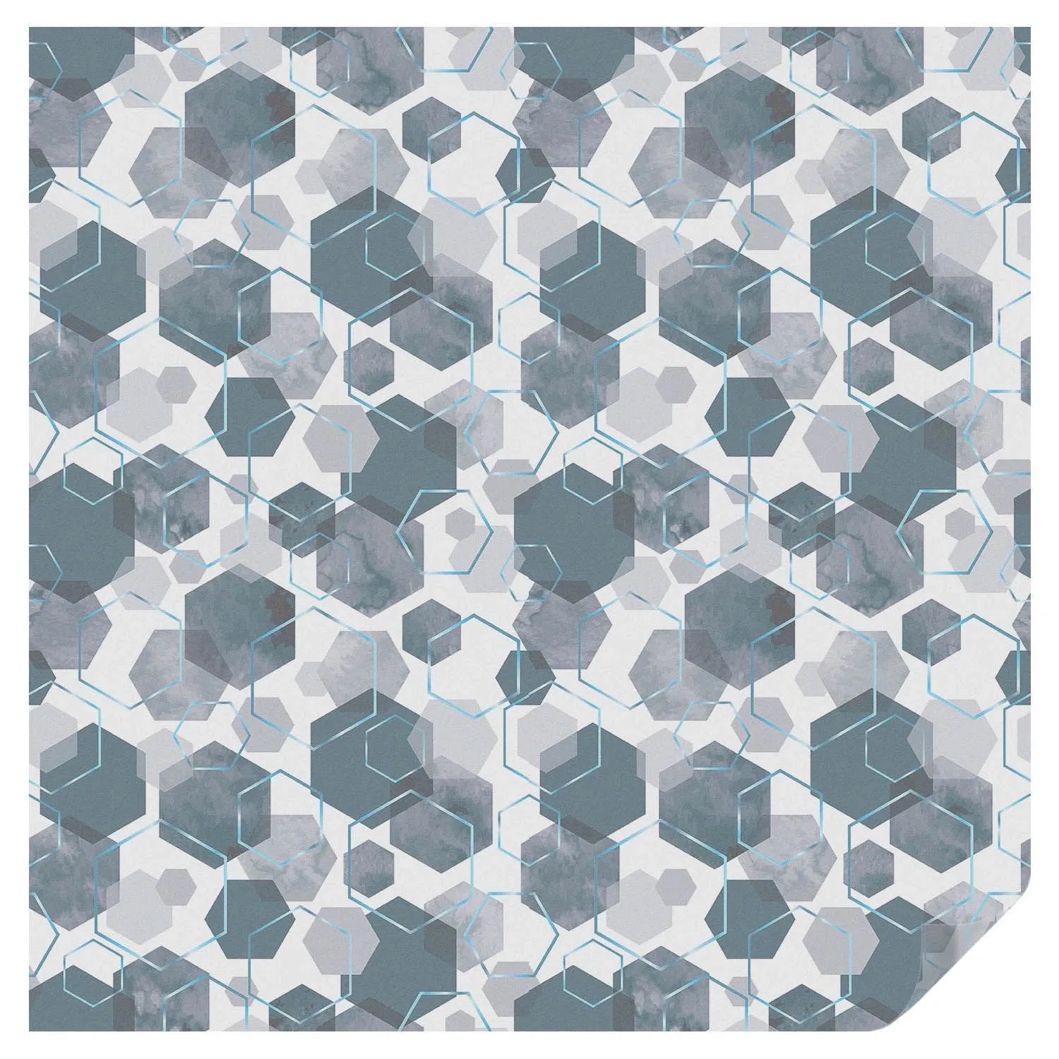 Tulup Buntglasfolie Geometrische Sechsecke Fensterfolie Buntglas Selbstkleb günstig online kaufen