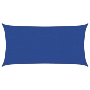 vidaXL Sonnensegel 160 g/m² Blau 2x3,5 m HDPE 311503