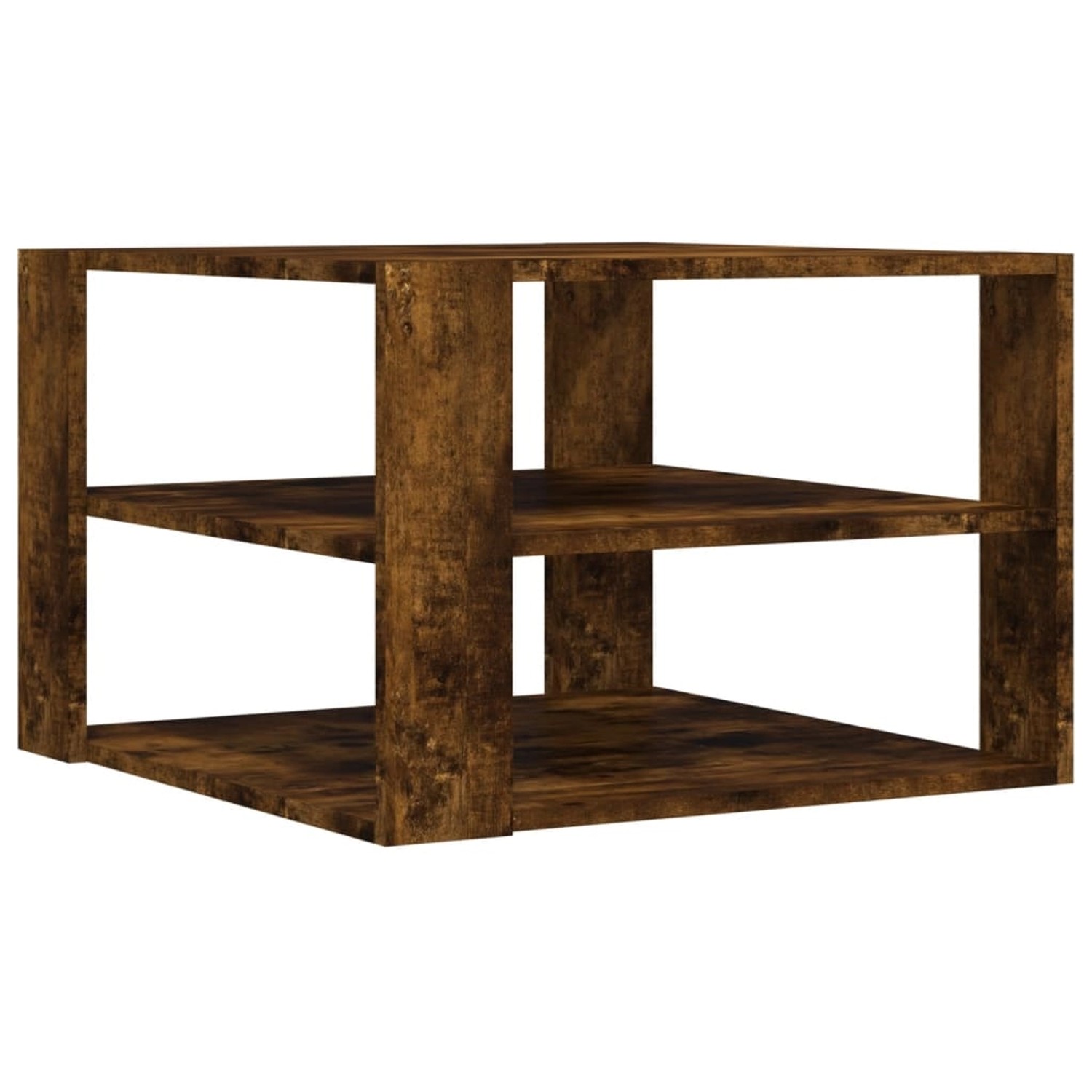 vidaXL Couchtisch Räuchereiche 59,5x59,5x40 cm Holzwerkstoff 834254 günstig online kaufen