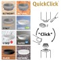 Wagner QuickClick Möbelgleiter Set, 8-tlg., braun, Ø 17mm, verschiedene Varianten für optimalen Oberflächenschutz.