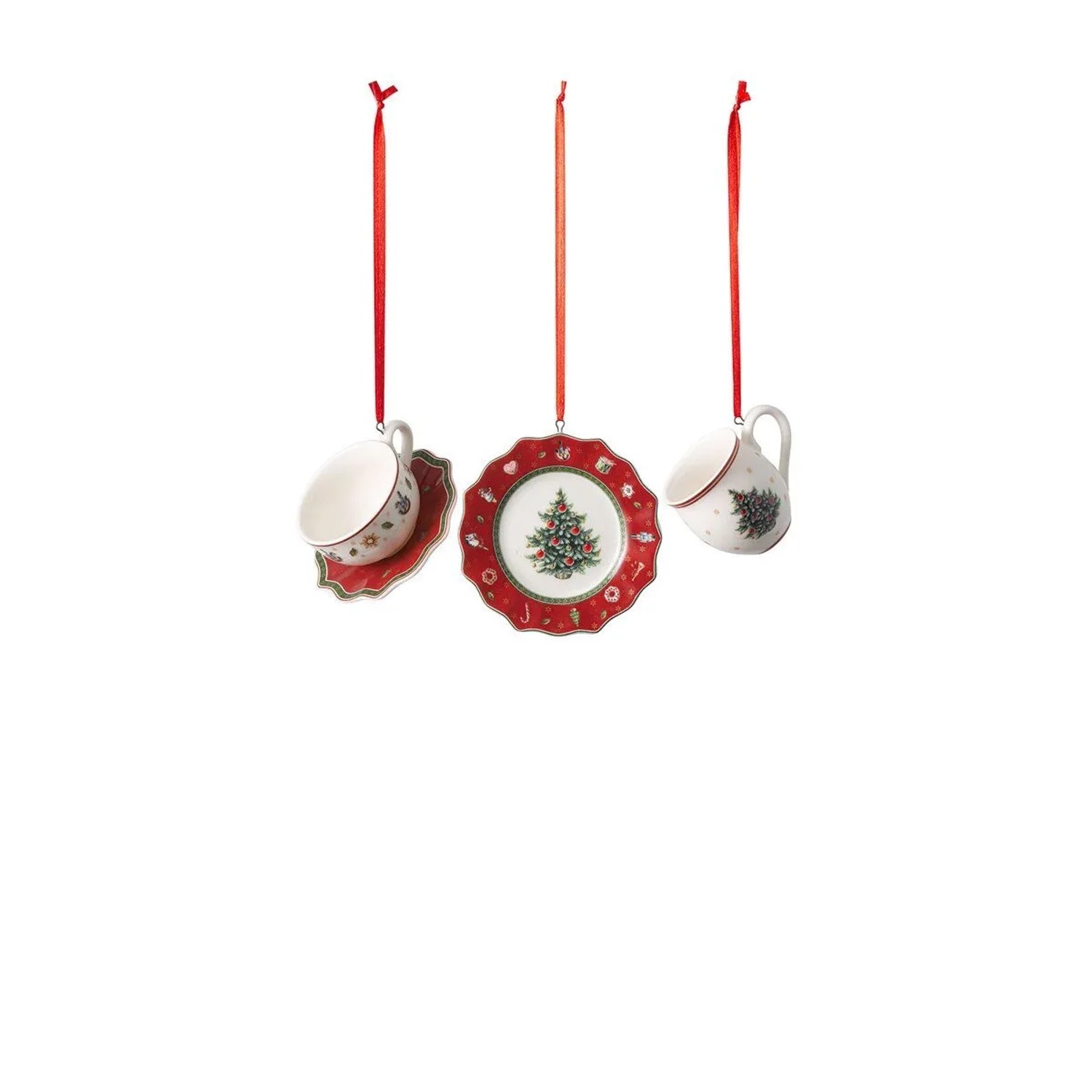 Villeroy & Boch Toy's Delight Decoration Ornamente Geschirrset 3-teilig