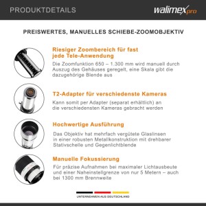 Walimex Pro 650-1300/8-16 T2