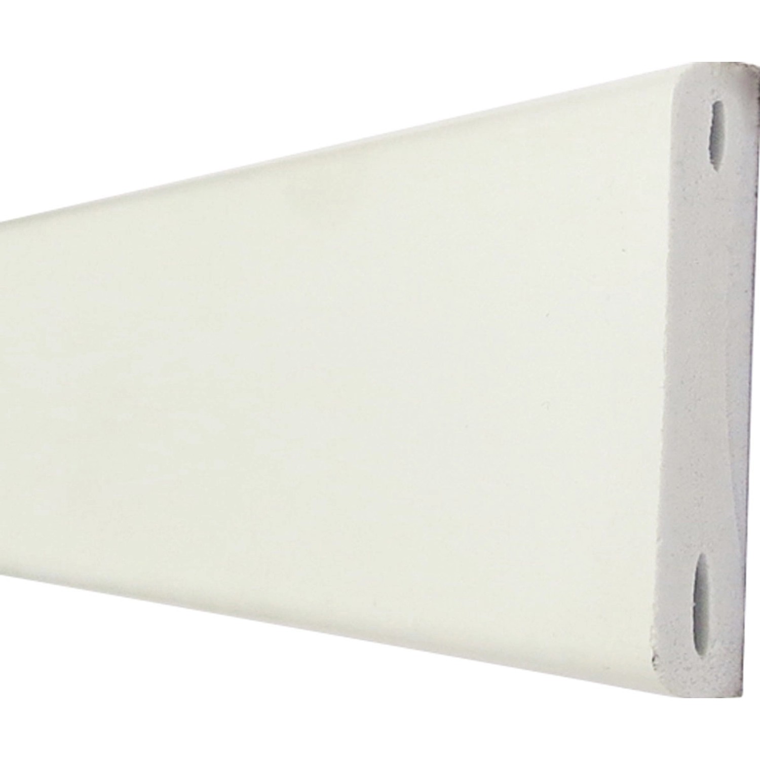 Abdeckleiste Hartschaum Weiß 55 mm x 9 mm Länge 2500 mm