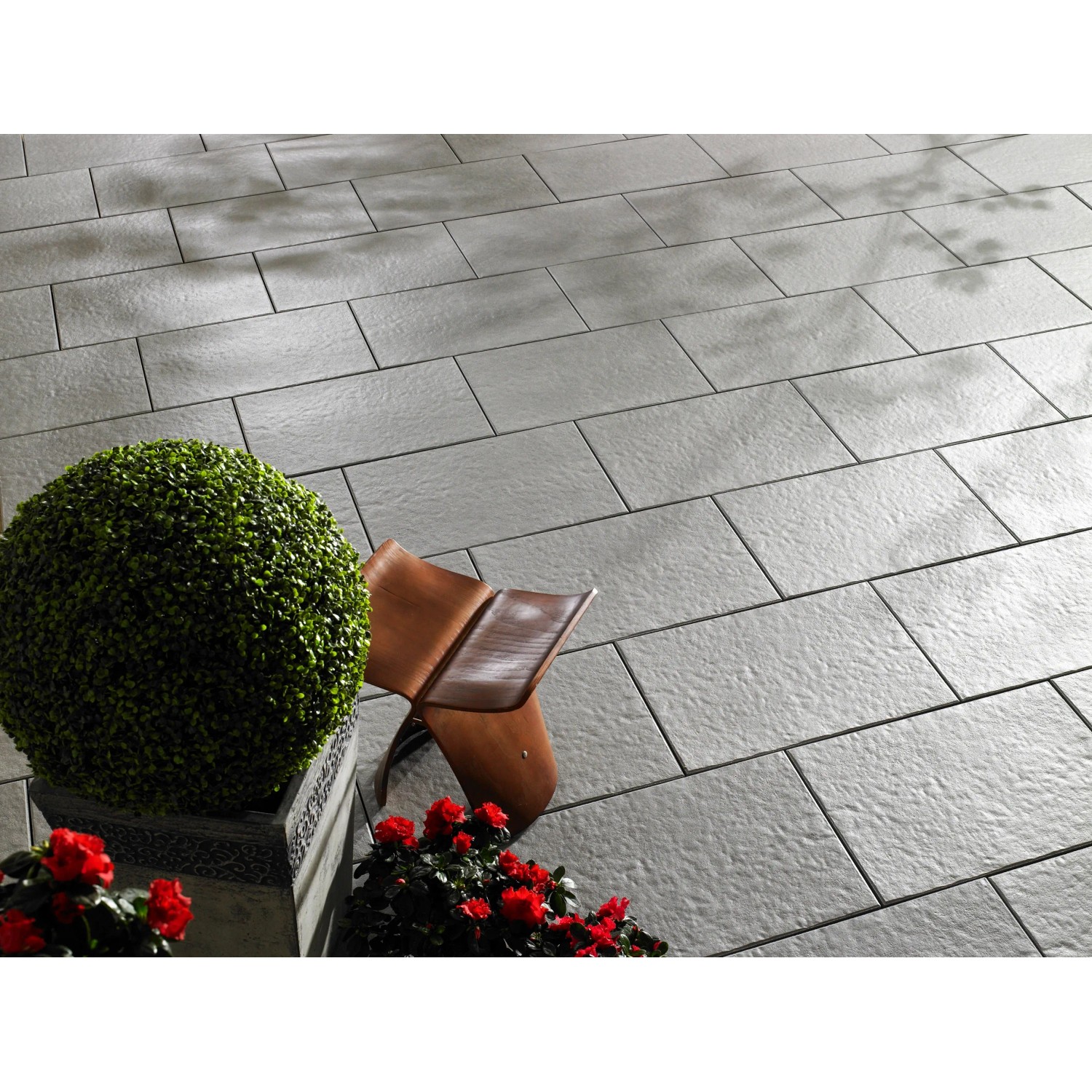 Kann Sincera Terrassenplatte mit UV-Beschichtung grau, 60 x 40 x 3,8 cm