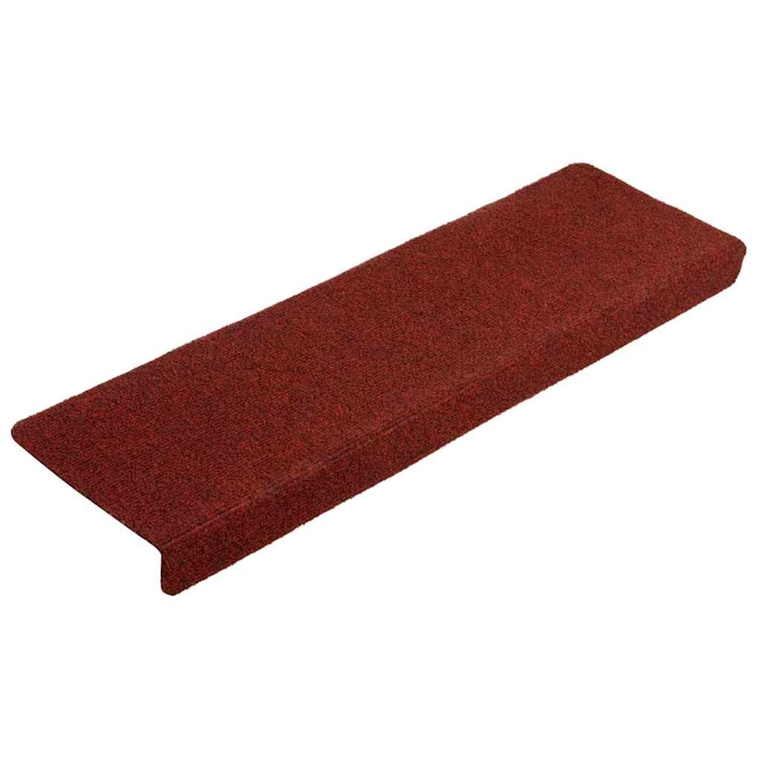 vidaXL Stufenmatten Selbstklebend 20 Stk 65x21x4 cm Bordeauxrot Rechteckige günstig online kaufen