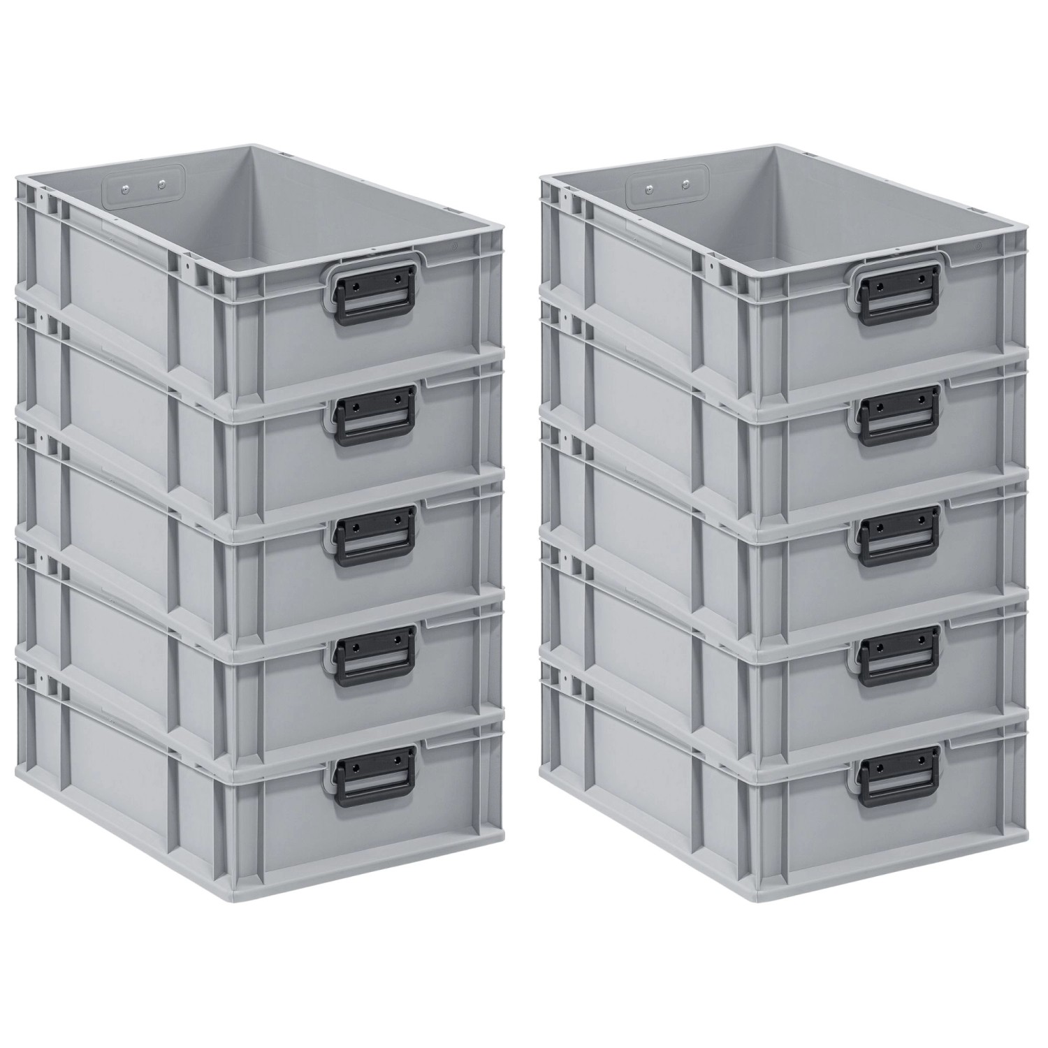 PROREGAL Spar Set 10x Eurobox Nextgen Portable Duo HxBxT 17 x 40 x 60 cm 34 günstig online kaufen