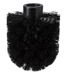Schwarzer Tiger Ersatzbürstenkopf für WC-Bürsten Garnituren.