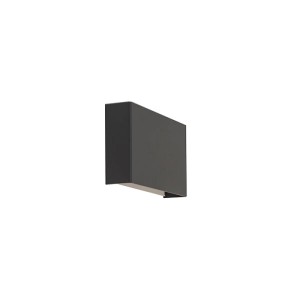 Moderne, schwarze Wandleuchte Otan im 2er-Set von QAZQA für stimmungsvolle Beleuchtung.
