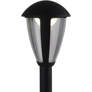 Schwarze Näve LED Sockelleuchte Clint für den Außenbereich.