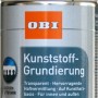 OBI Kunststoff Grundierung Spray, transparent matt, 150ml Dose für optimale Haftung auf Kunststoffen.