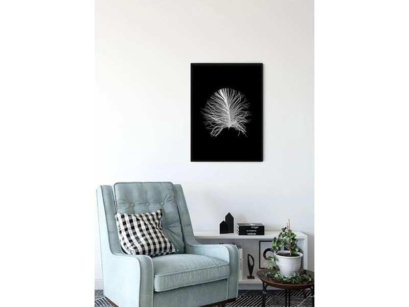 Feather Komar OBI 40 cm Wandbild kaufen Black 30 bei x