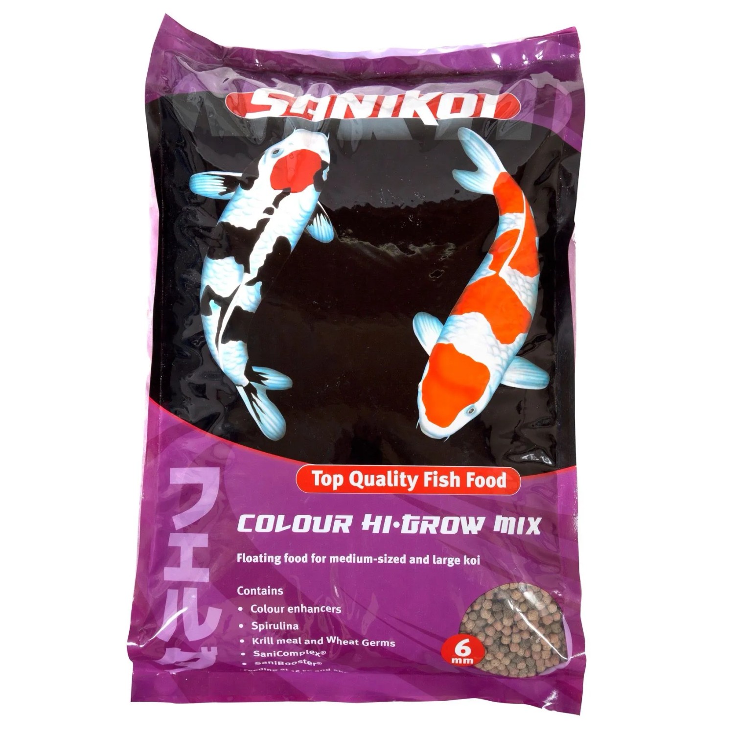 Velda Fischfutter SaniKoi Colour Hi-Grow 6 mm 10,