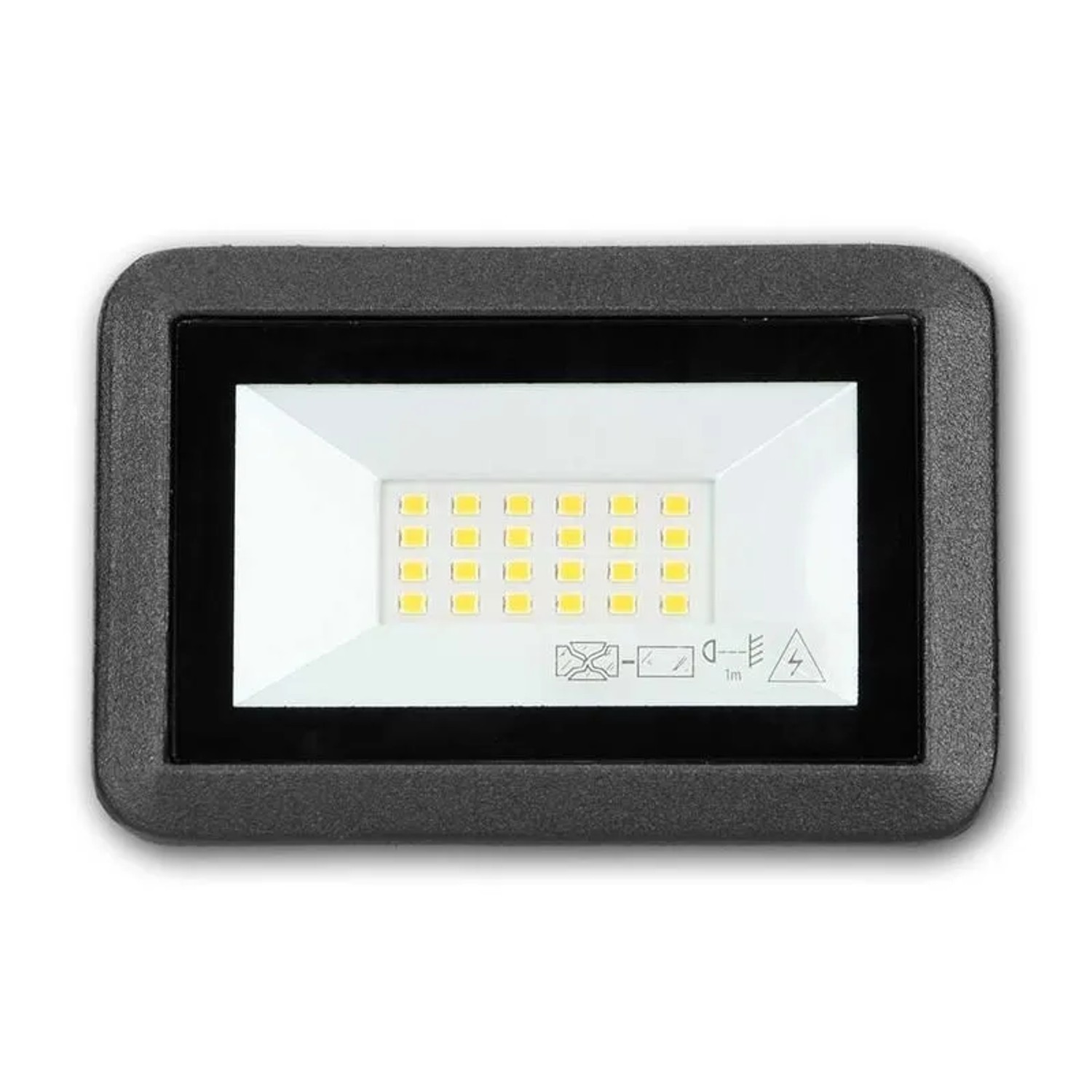 world-trading-net Mini LED Fluter BULLED Schwa 20W 230V 1600lm IP65