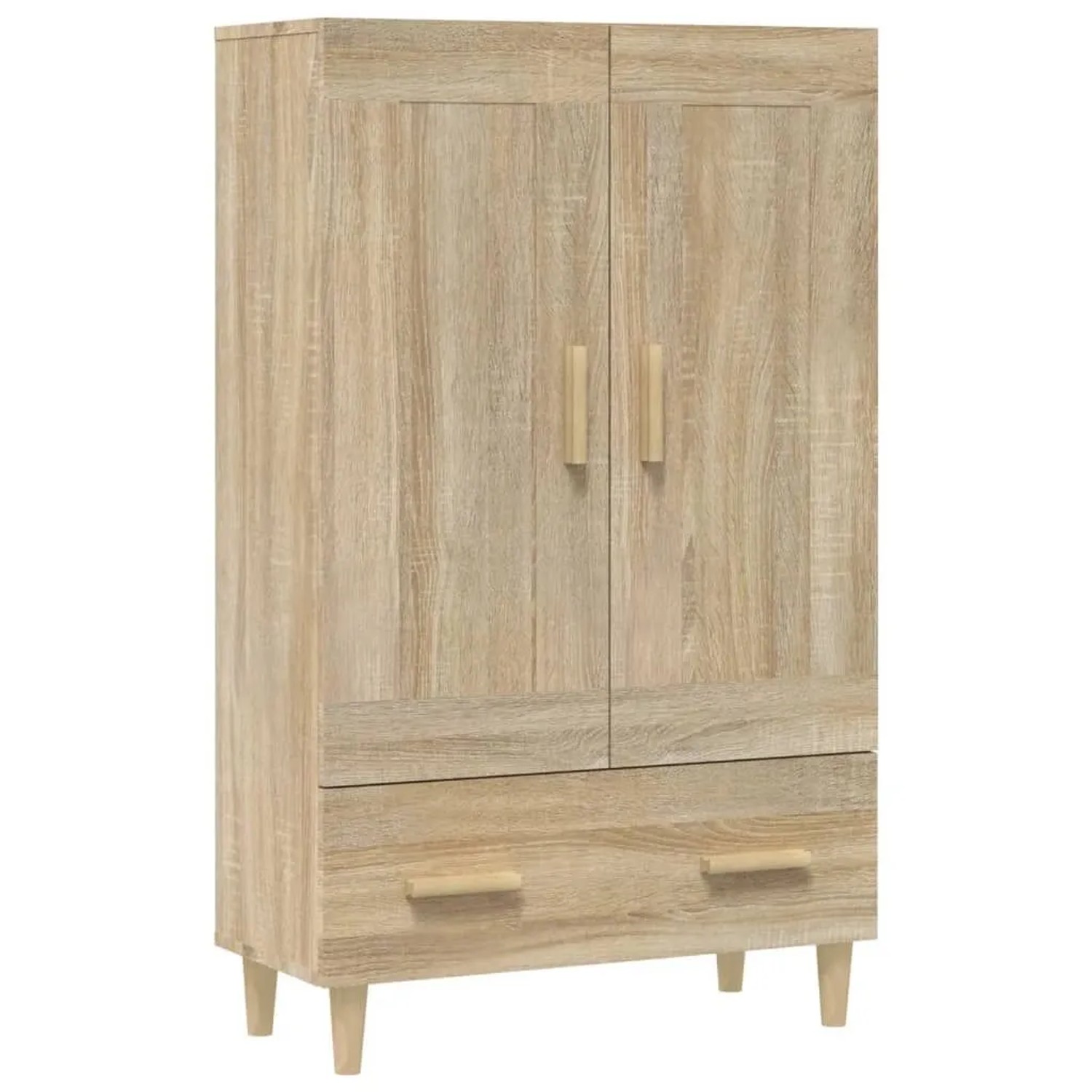 vidaXL Highboard Sonoma-Eiche 70x31x115 cm Holzwerkstoff 812567
