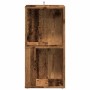 vidaXL Eckregal Altholz-Optik 33x33x67 cm Holzwerkstoff 856718_4