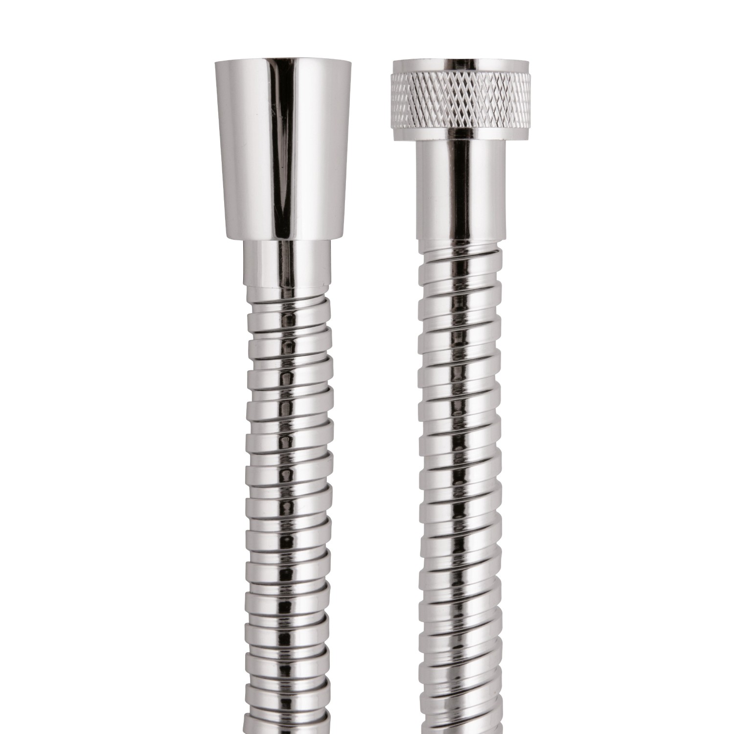 aquaSu Metall-Brauseschlauch Teno 1,5 m Chrom