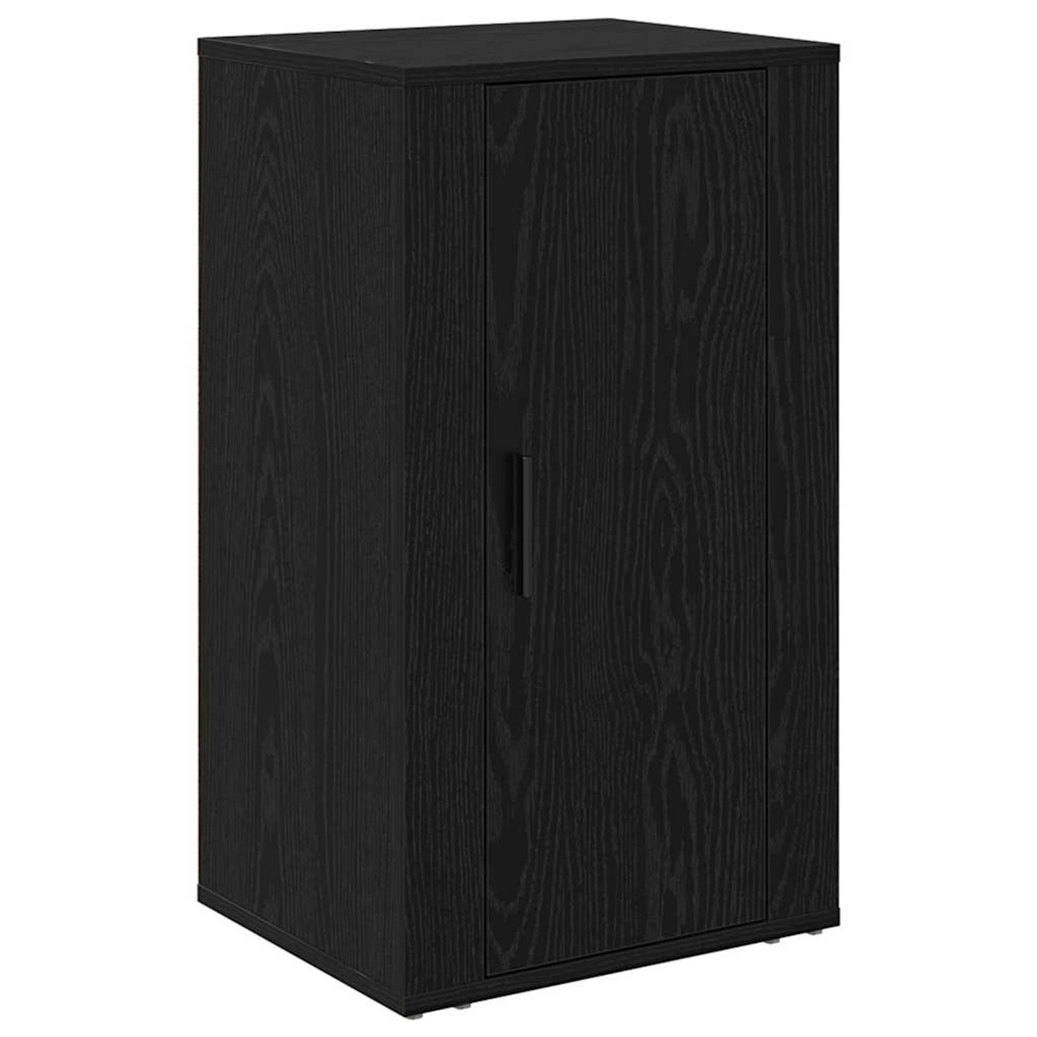 vidaXL Sideboard Schwarz Eichen-Optik 40 x 33 x 70 cm Holzwerkstoff 880993 günstig online kaufen