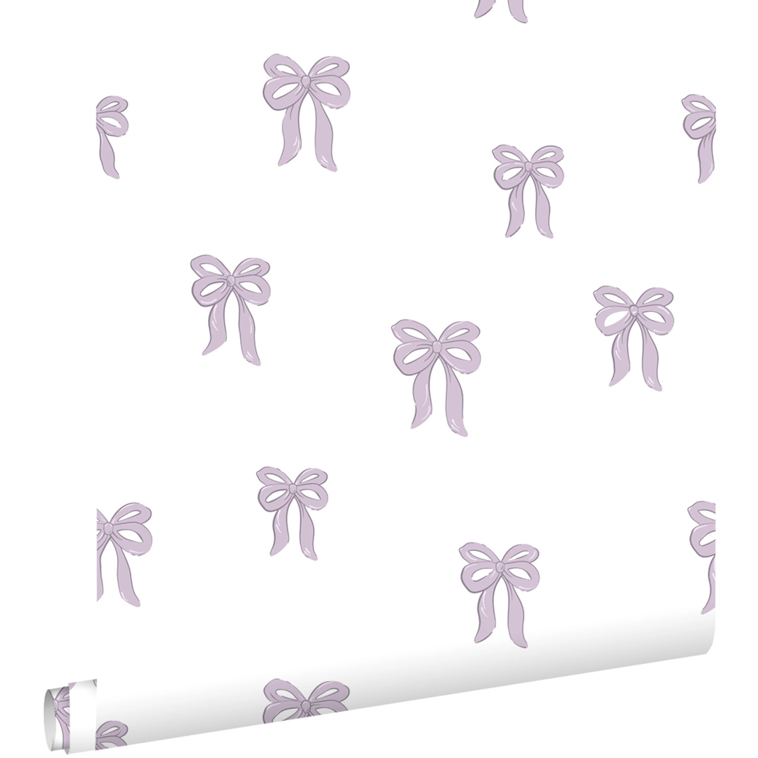 ESTAhome Tapete Kleine Schleifen Violett 50 X 900 Cm 131432 günstig online kaufen