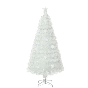 Costway Weihnachtsbaum Künstlich mit Beleuchtung Tannenbaum 180cm