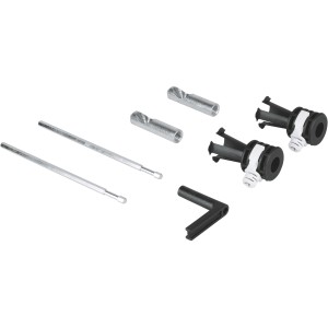 Grohe Befestigungssatz für Euro Keramik WC, bestehend aus Schrauben, Dübeln und Montagezubehör.