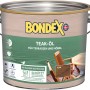 Dose Bondex Teak-Öl 2,5 l für Holzschutz und Farbtonauffrischung im Außenbereich.