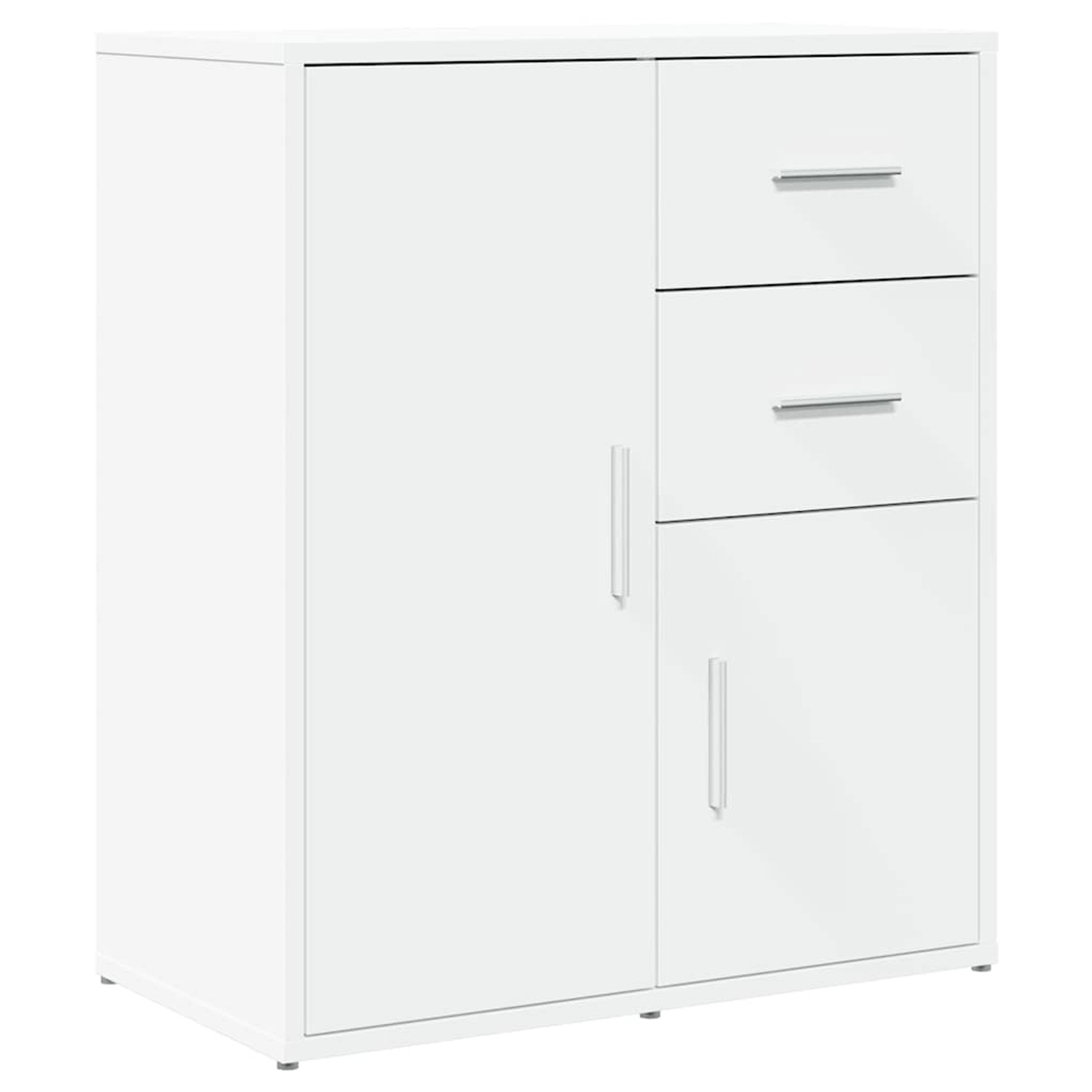 vidaXL Sideboard Weiß 60x31x70 cm Holzwerkstoff 840478