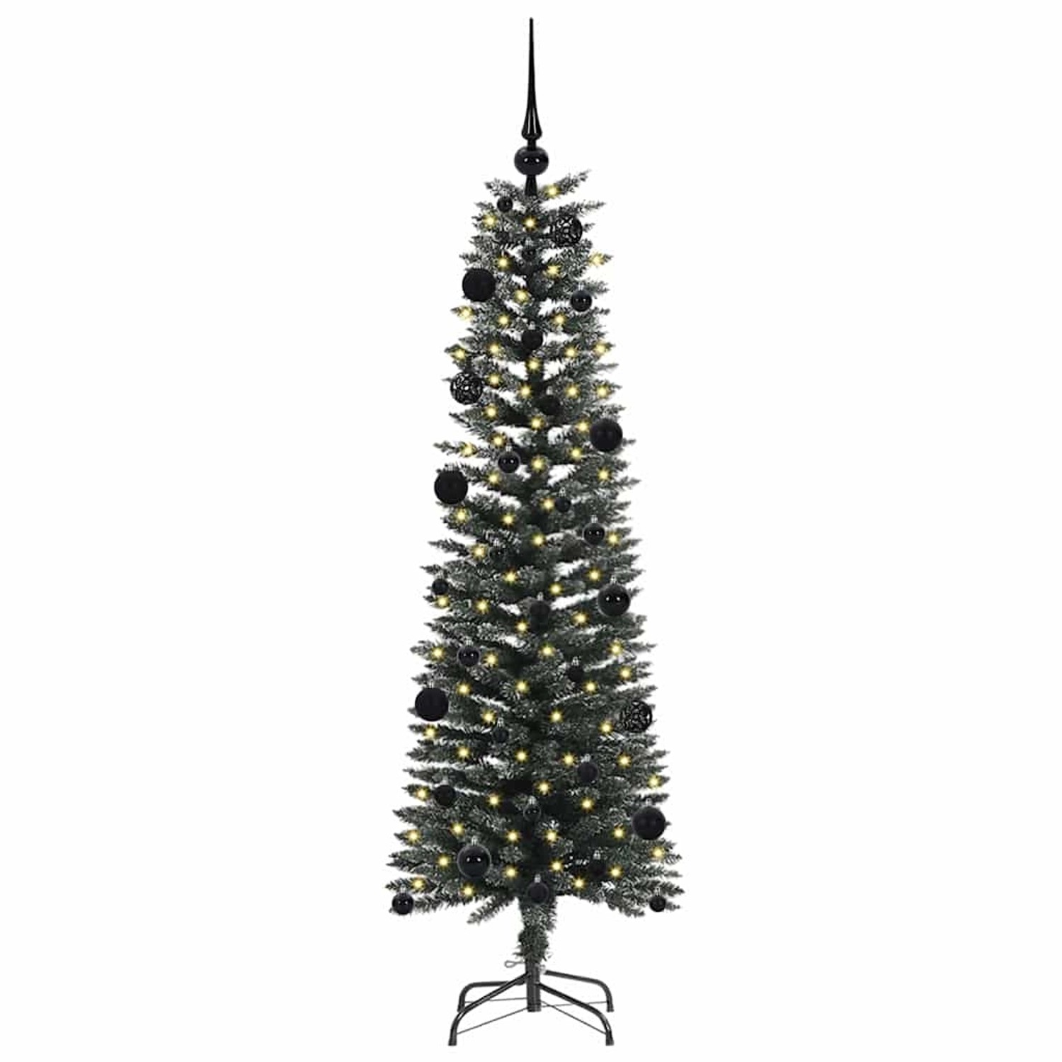 vidaXL Künstlicher Weihnachtsbaum mit 150 LEDs Grün 43 x 43 x 150 cm 3395929