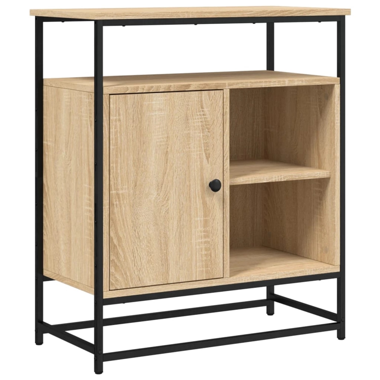 vidaXL Sideboard Sonoma-Eiche 69 x 35 x 80 cm Holzwerkstoff 835545 günstig online kaufen