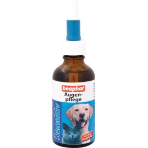 Beaphar Sensitiv Augenpflege für Hunde & Katzen, 50ml Flasche.