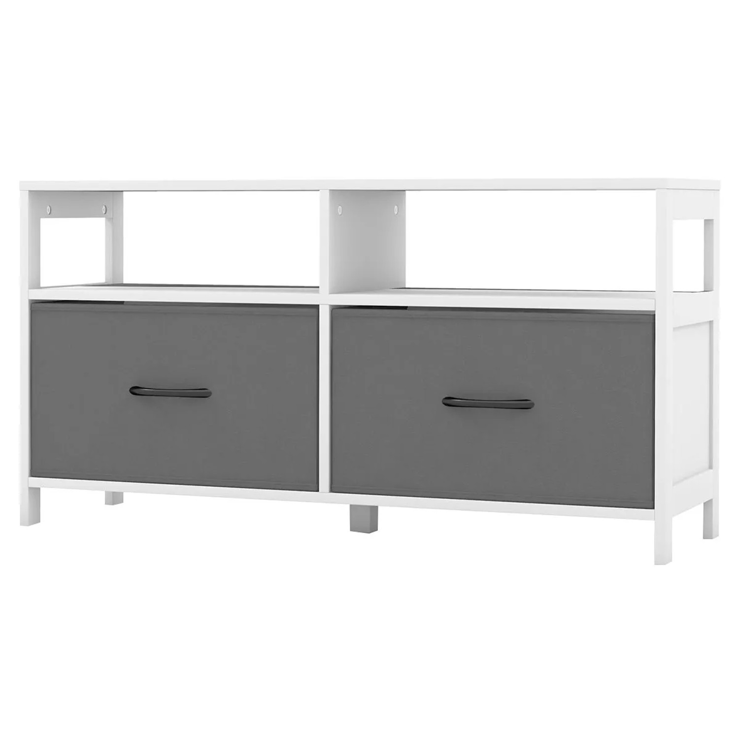 Costway Kommode 2 Schubladen TV-Schrank 45” Holz 100 x 30 x 53 cm günstig online kaufen