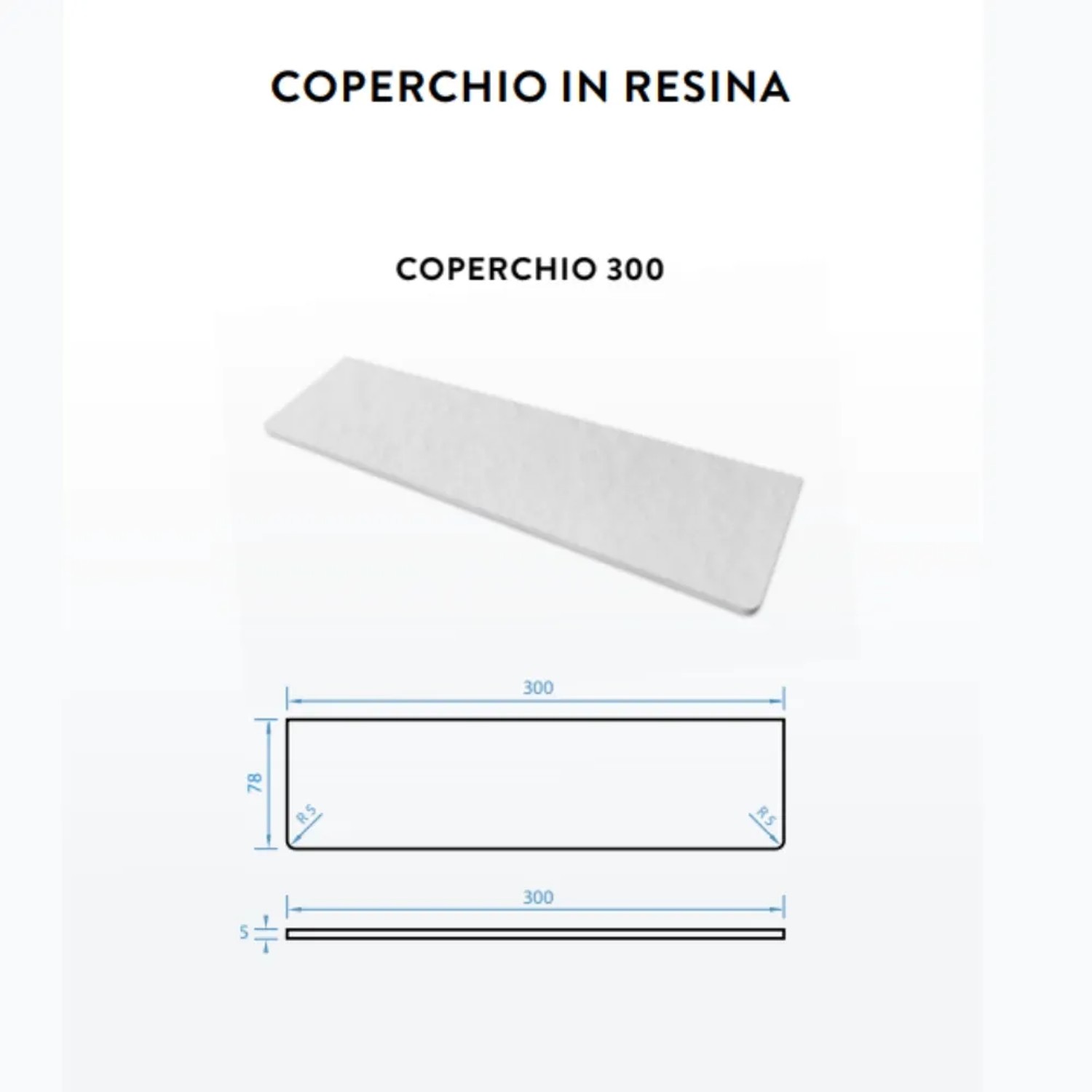Frascio Duschwanne, 80x175 cm, weiß, aus Harz und Marmorpulver mit Seitengitter.