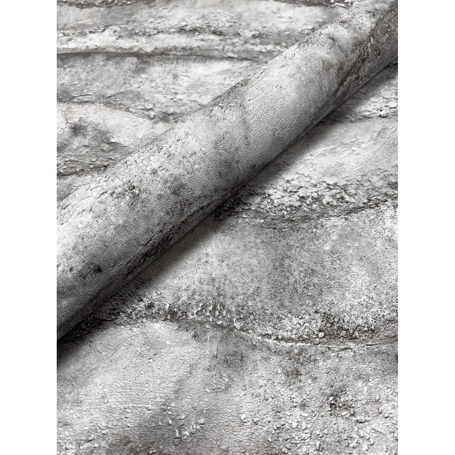 Newroom Vliestapete Lumina Grau Stein Modern FSC® günstig online kaufen