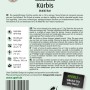 Sperli Kürbis Uchiki Kuri Samenpackung mit orangefarbenem Kürbis.
