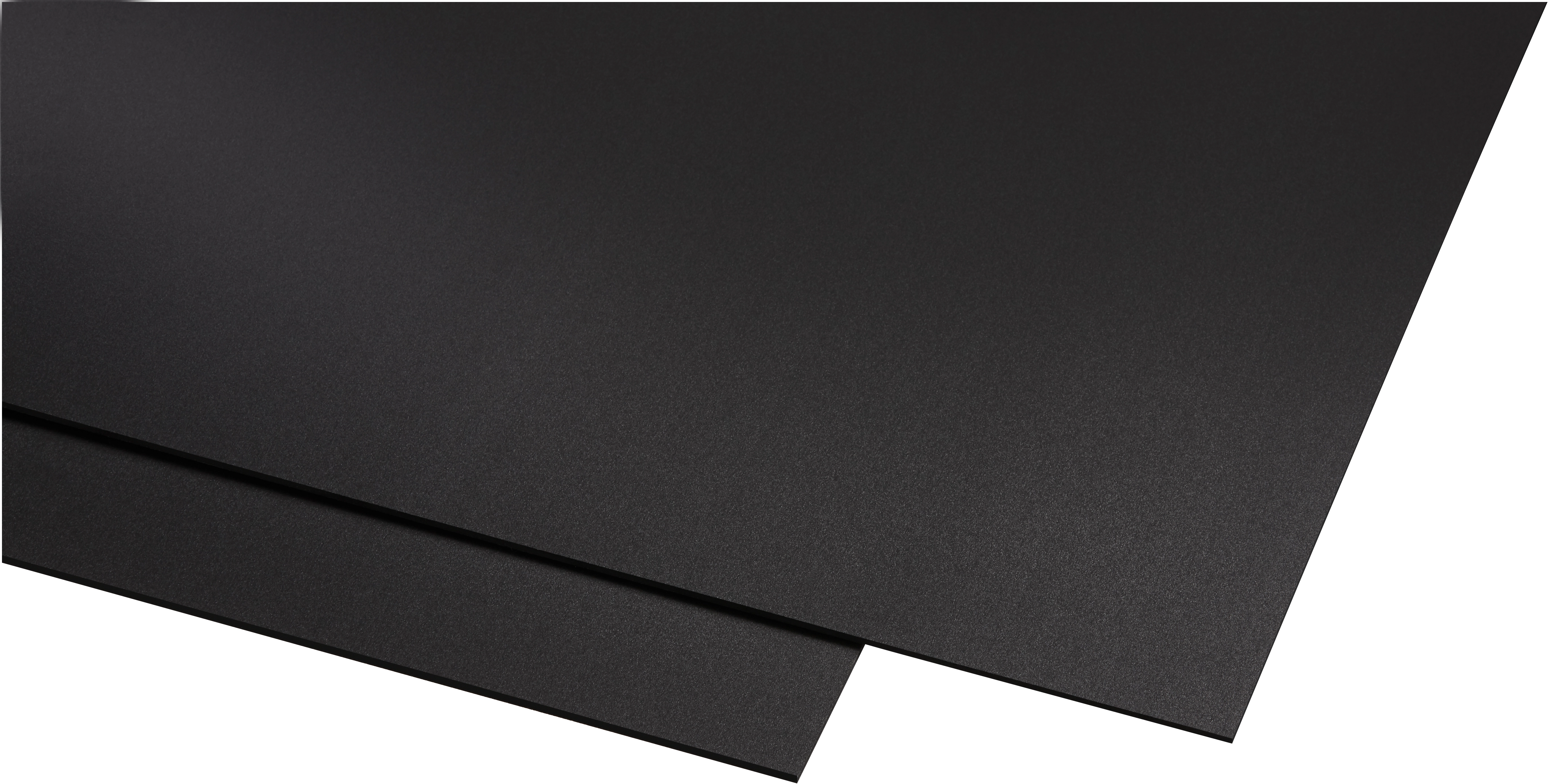 Kunststoffplatte Polystyrol 0,5mm - 3mm schwarz Modellbau Basteln