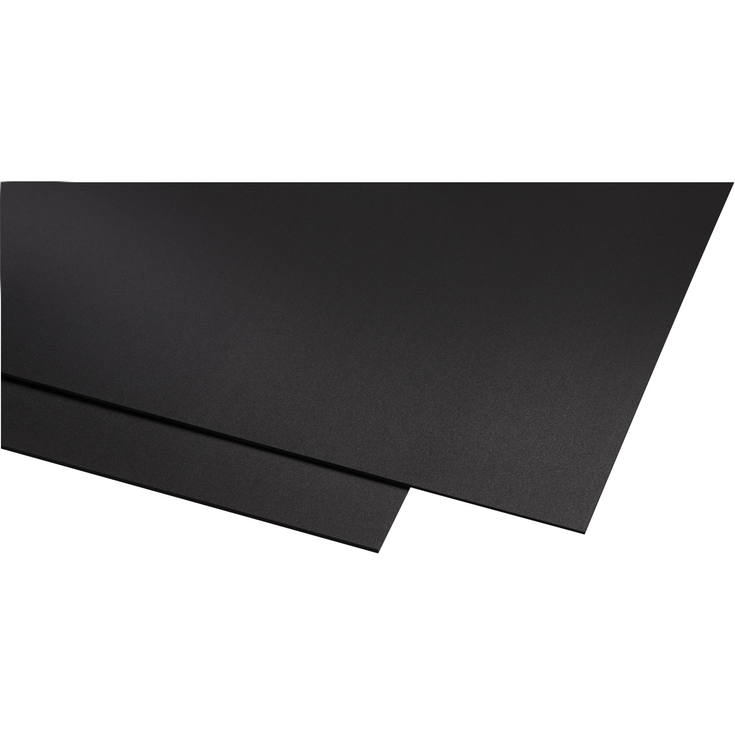 Schwarze ABS Platte Zuschnitt Stärke 0,5mm Kunststoff Plastik