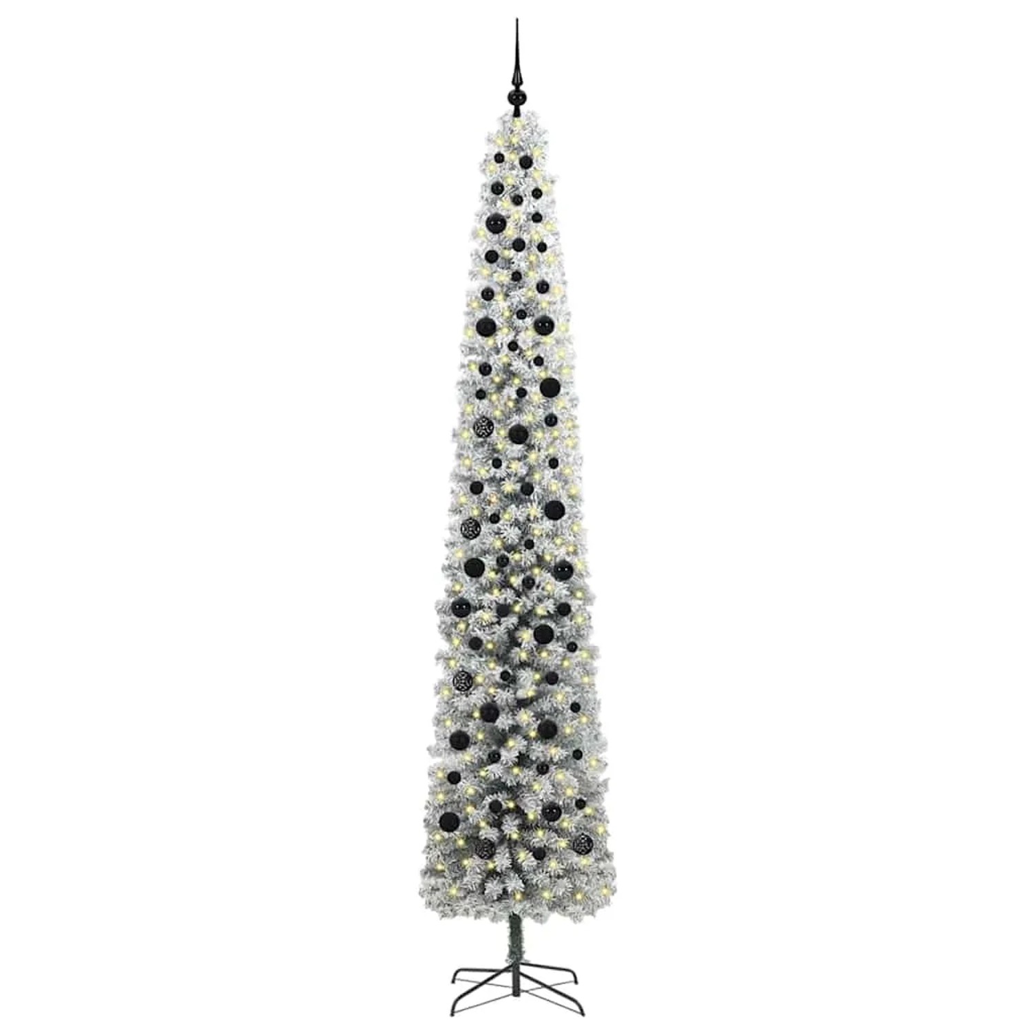 vidaXL Künstlicher Weihnachtsbaum mit 300 LEDs mit Ständer Grün 270 cm 3395054